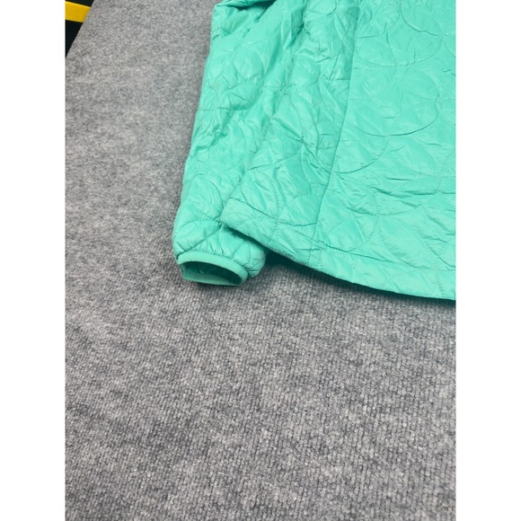 The North Face Thermoball Jacket Womens XS Mint Green Quilted Insulated Puffer - Picture 16 of 16